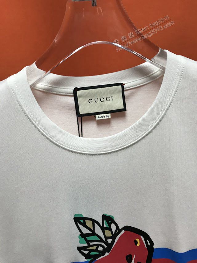 Gucci夏裝短袖 頂級版本 古馳2020新款T恤 男女同款  tzy2406